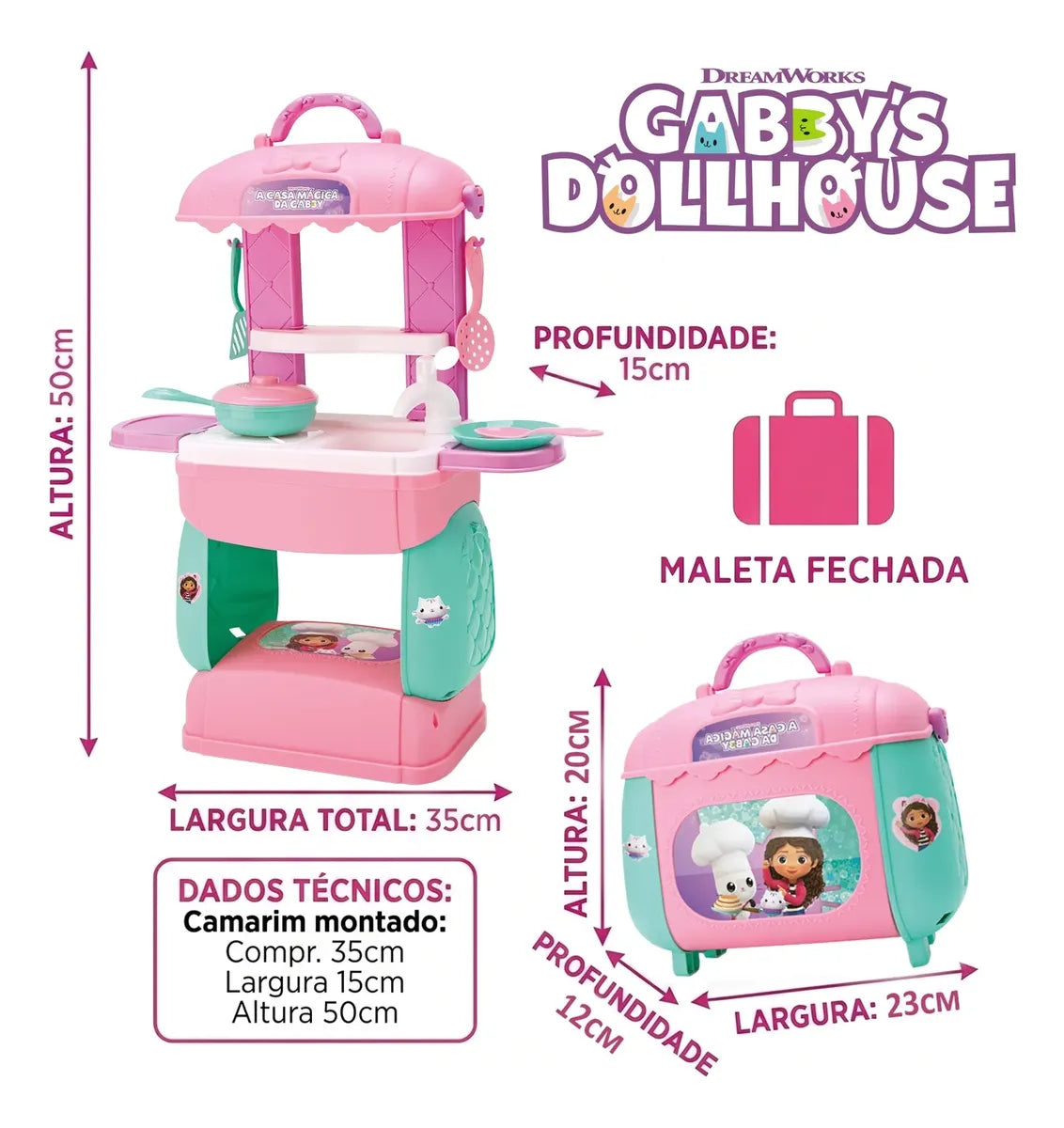 Bag Kitchen a Casa Magica da Gabby