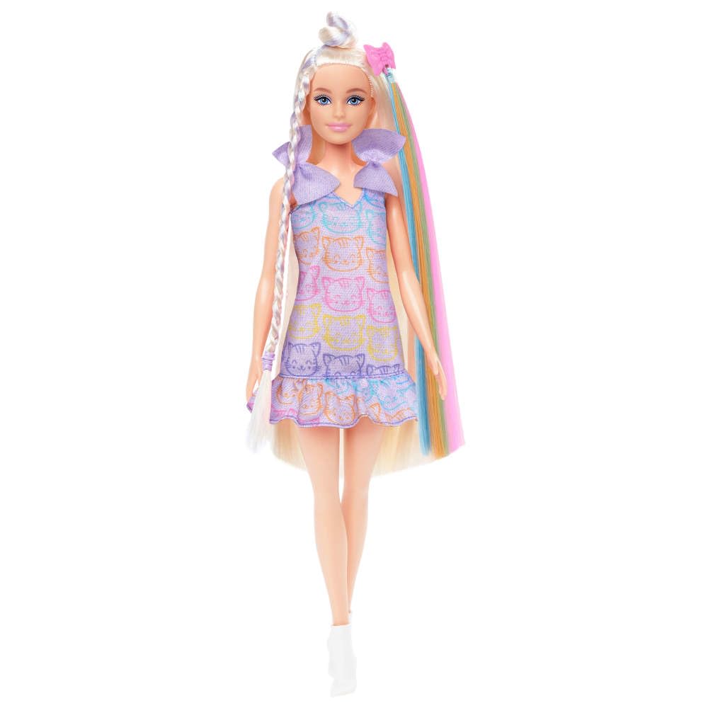 Barbie Fashion Boneca Loira Penteado Colorido Unid