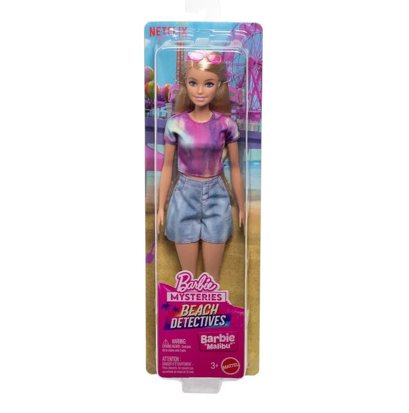 Barbie Family Malibu Detetive Mister.praia Unidade