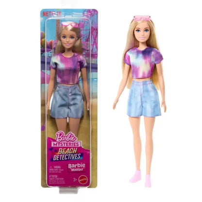 Barbie Family Malibu Detetive Mister.praia Unidade
