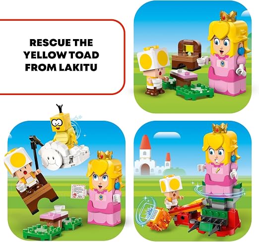Aventuras Interativas com a Lego Peach