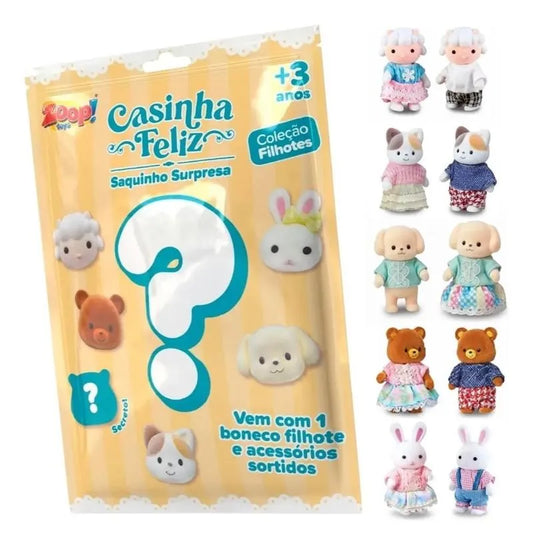 Casinha Feliz Saco Surpresa P