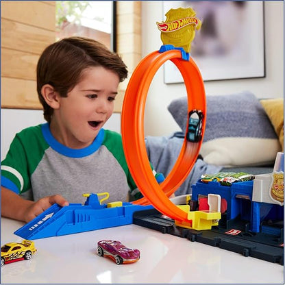 Hot Wheels City Pista Super Delegacia de