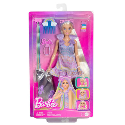 Barbie Fashion Boneca Loira Penteado Colorido Unid