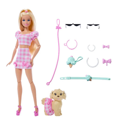 Barbie Looks Iguais Malibu e Cachorrinho
