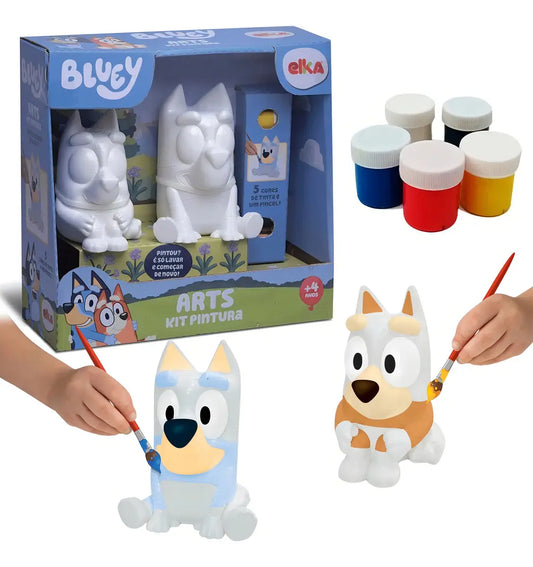 Arts Kit Pintura Bluey e Bingo
