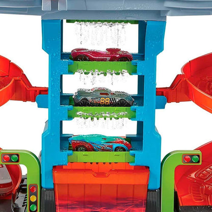 Hdp05 Hot Wheels City Lava Rapido Mega Torre