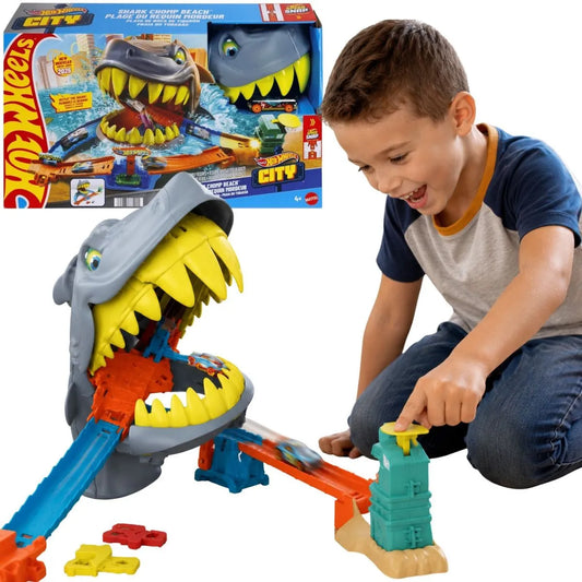 Hot Wheels City Pista Praia do Tubarao