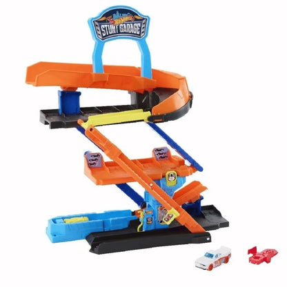 Hot Wheels City Pista Garagem de Acrobacias