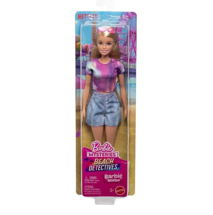 Barbie Family Malibu Detetive Mister.praia Unidade