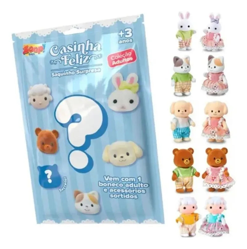 Casinha Feliz Saco Surpresa G