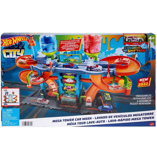 Hdp05 Hot Wheels City Lava Rapido Mega Torre