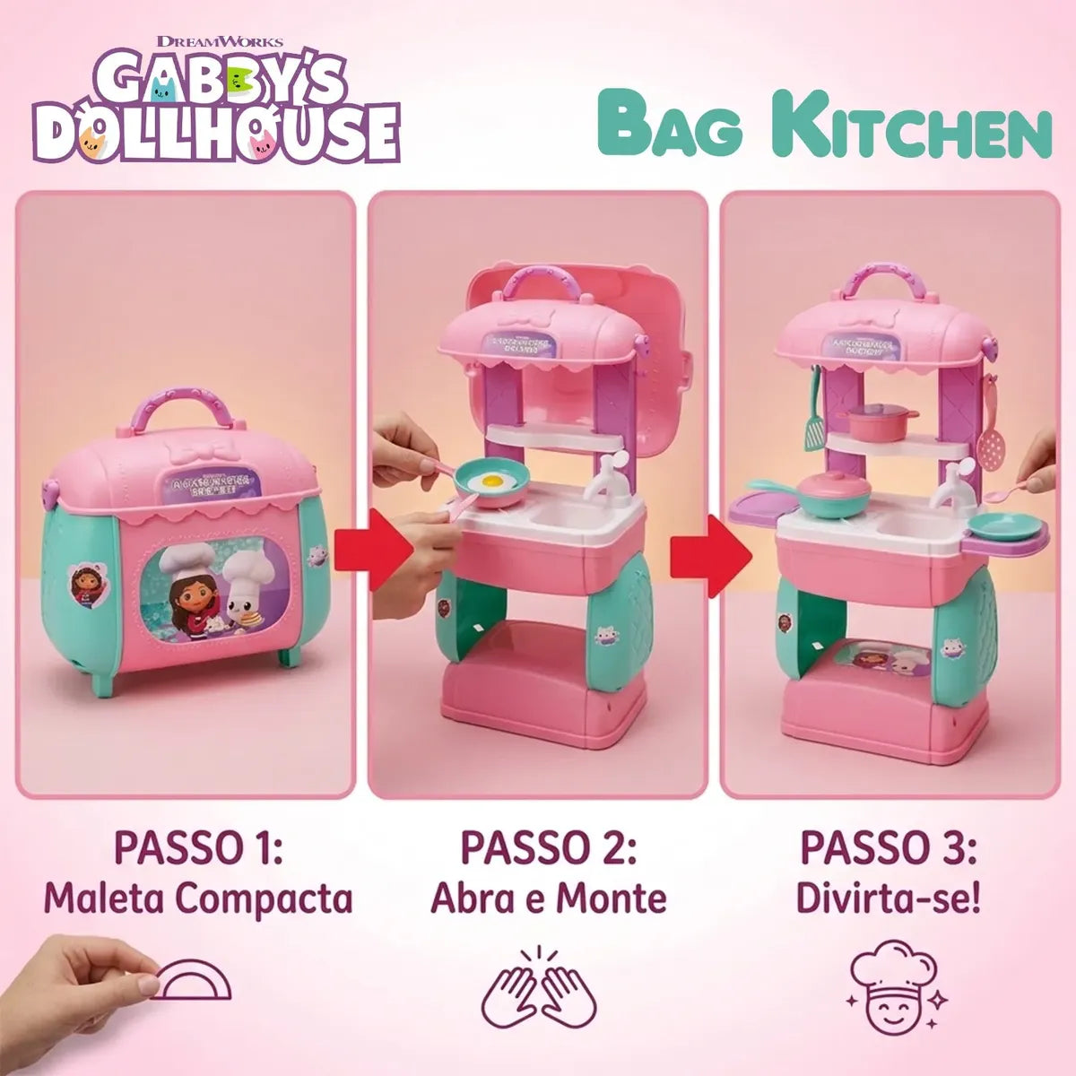 Bag Kitchen a Casa Magica da Gabby