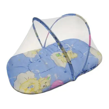 Acolchoado Portatil P/ Bebe -Grande - Azul